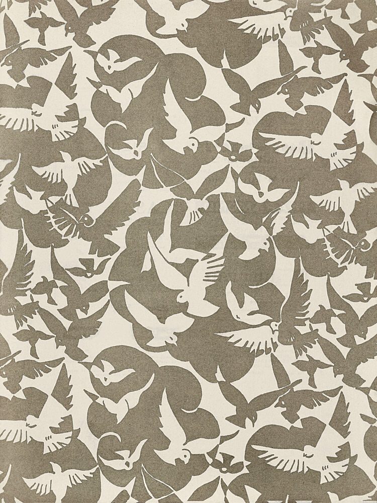 Doves in Flight Pattern art print by Wild Violets for $57.95 CAD