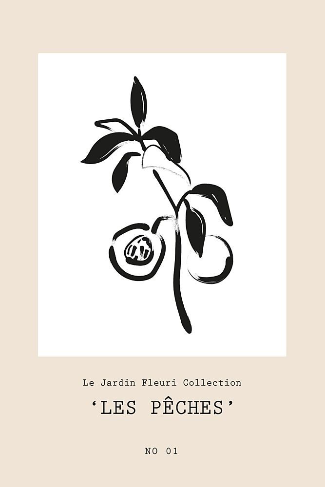 Les Peches art print by Treechild for $57.95 CAD