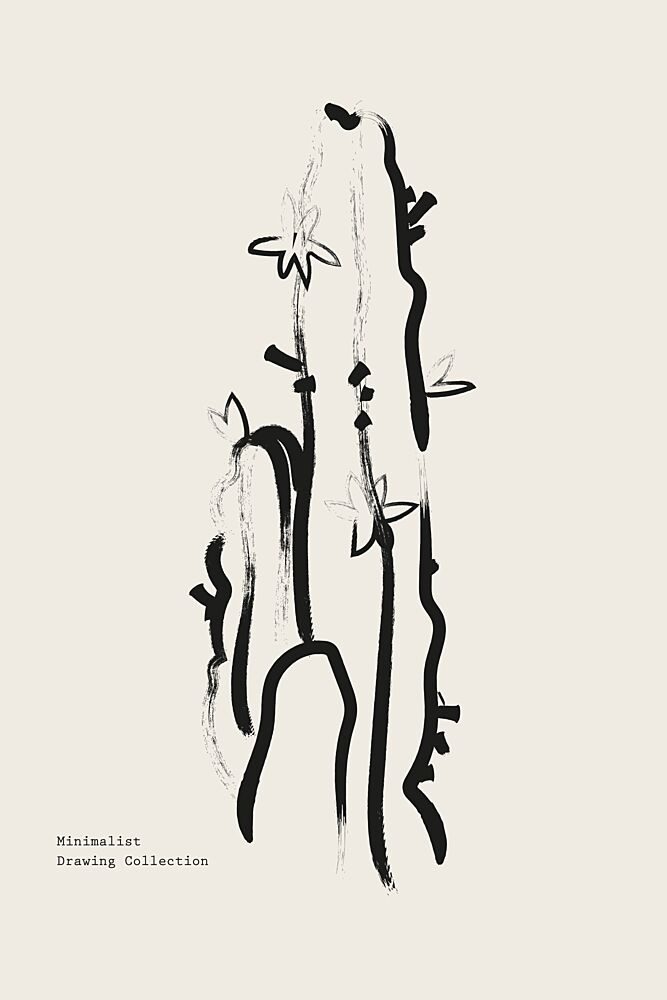 Minimalistdrawingcollectionno06 art print by Treechild for $57.95 CAD