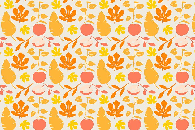 Applepatternno14 art print by Treechild for $57.95 CAD