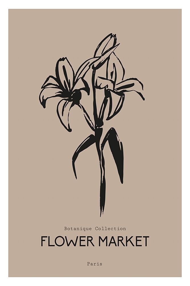 Flowermarketparis art print by Treechild for $57.95 CAD