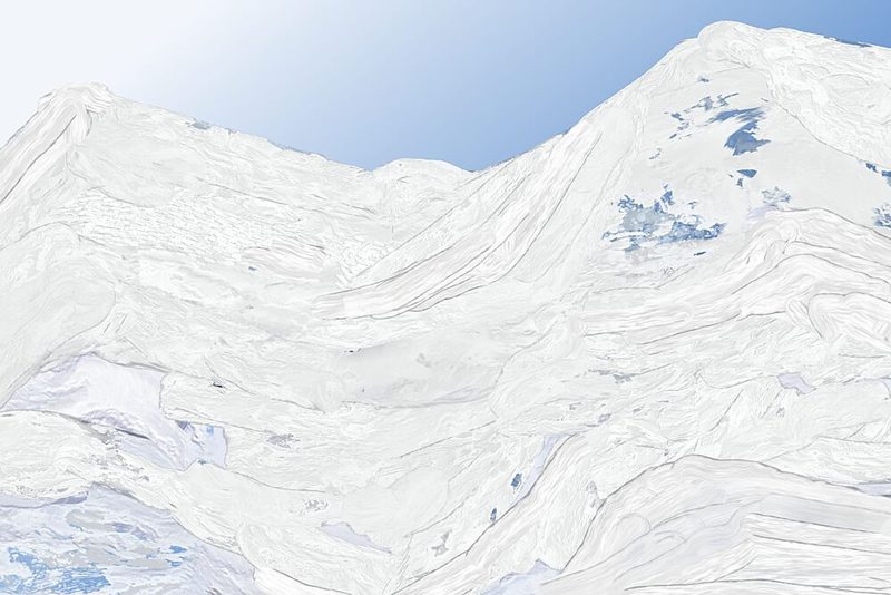 Majestic Winter Peaks art print by Josie George for $57.95 CAD