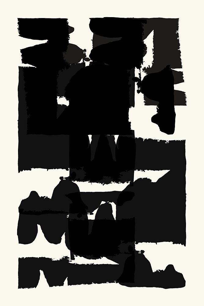 Bold Abstract Shapes art print by Cartissi for $57.95 CAD
