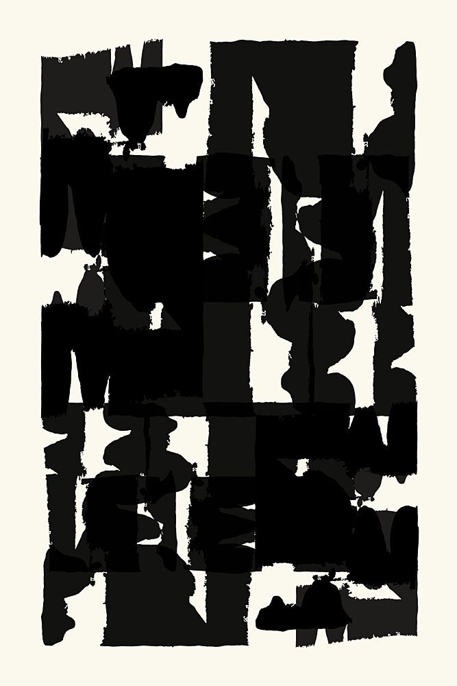Bold Abstract Forms art print by Cartissi for $57.95 CAD
