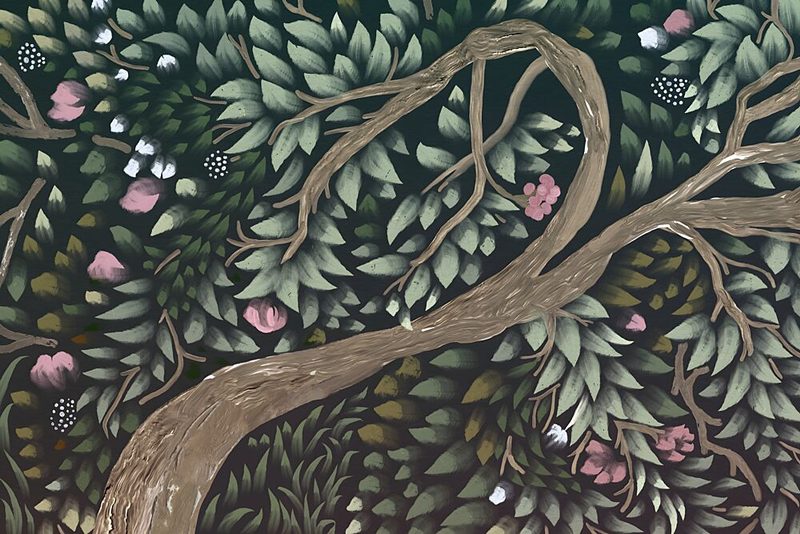 Enchanted Forest Canopy art print by Josie George for $57.95 CAD