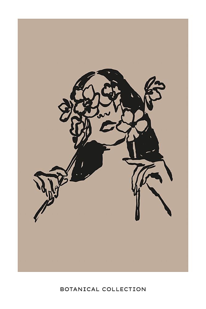 Botanicalcollectionno16 art print by Treechild for $57.95 CAD
