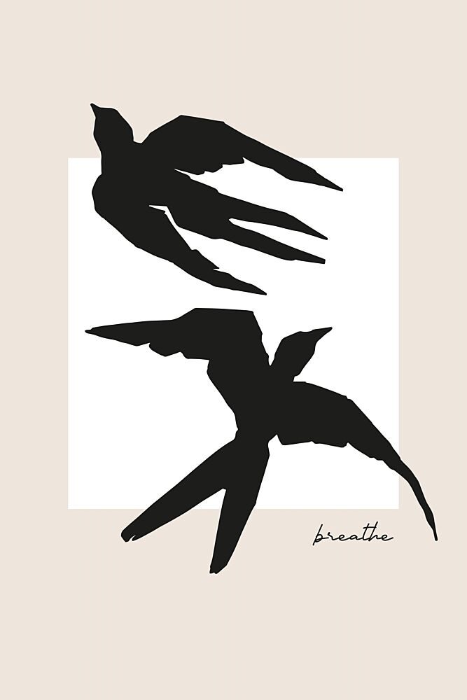Breathebirds art print by Treechild for $57.95 CAD