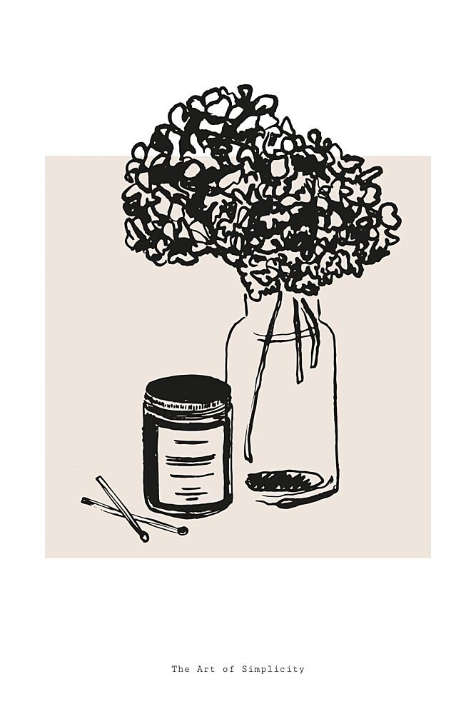 Theartofsimplicityno03 art print by Treechild for $57.95 CAD
