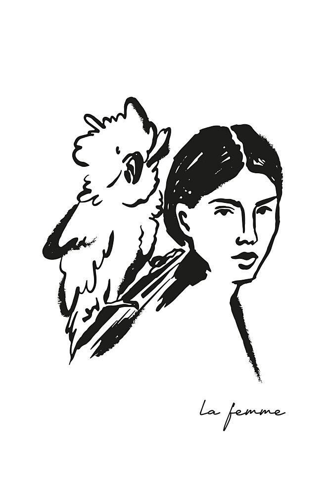 Lafemmeno08 art print by Treechild for $57.95 CAD