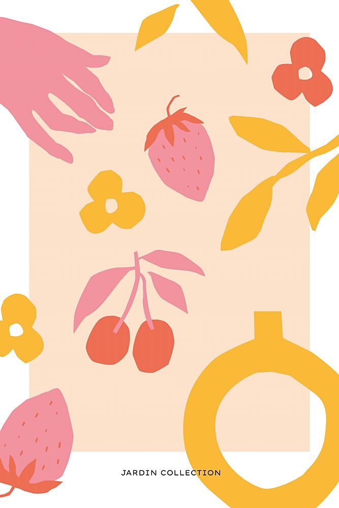 Jardincollectionno02 art print by Treechild for $57.95 CAD