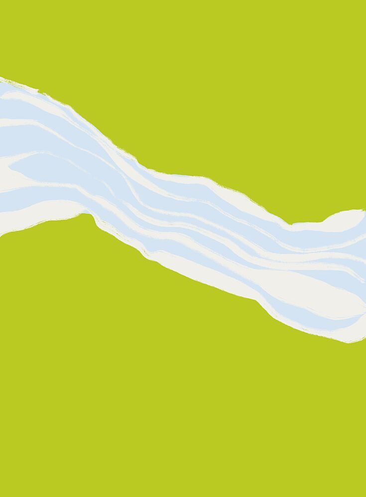 Green River Flow art print by Beate Tubach for $57.95 CAD