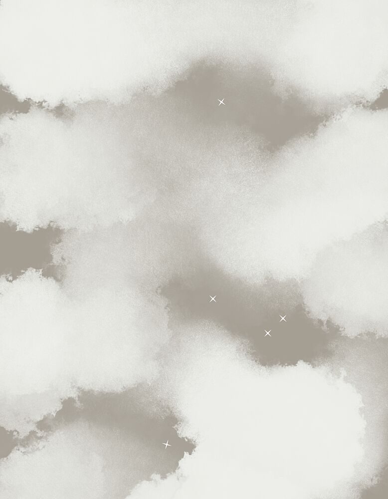 Gentle Starry Clouds art print by Josie George for $57.95 CAD