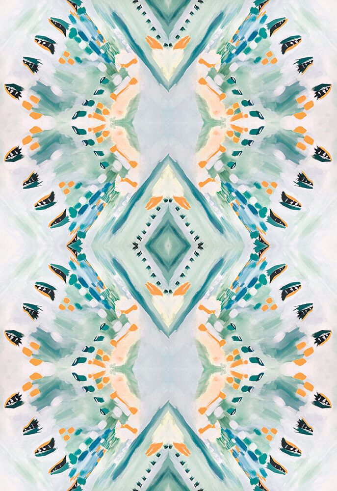Vibrant Abstract Symmetry art print by Breanna Megan Studio for $57.95 CAD
