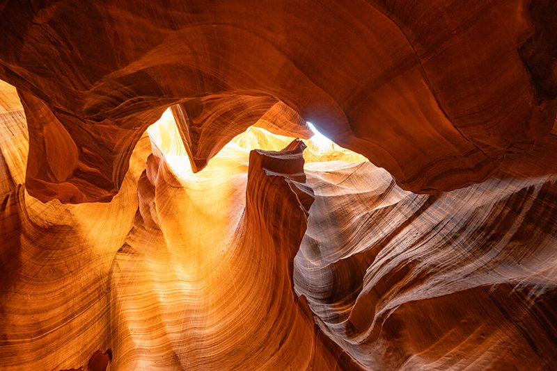 Golden Slot Canyon art print by Chuanxu Ren for $57.95 CAD