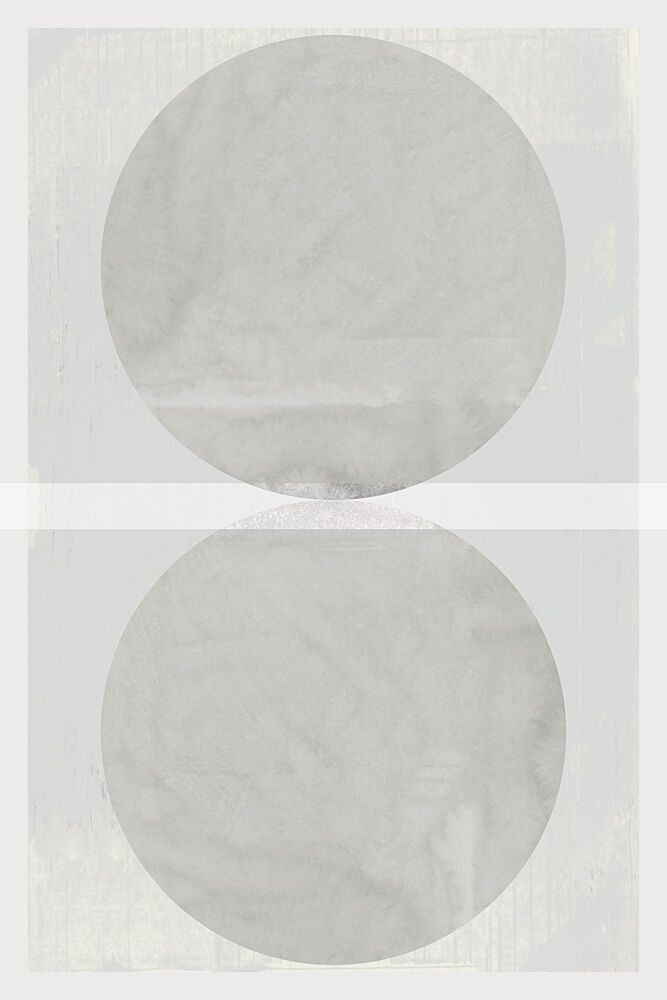 Minimal Grey Circles art print by Cartissi for $57.95 CAD