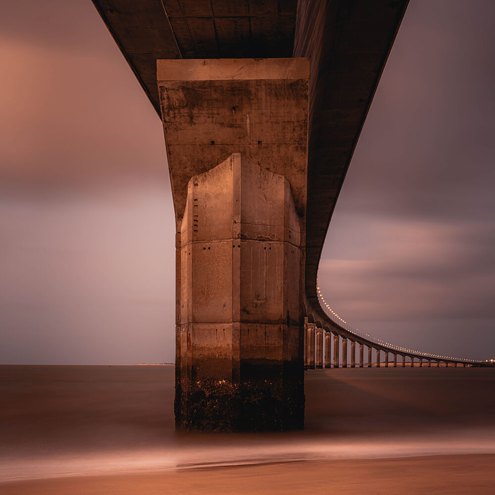 Serene Bridge Twilight art print by Stefan Buder for $57.95 CAD