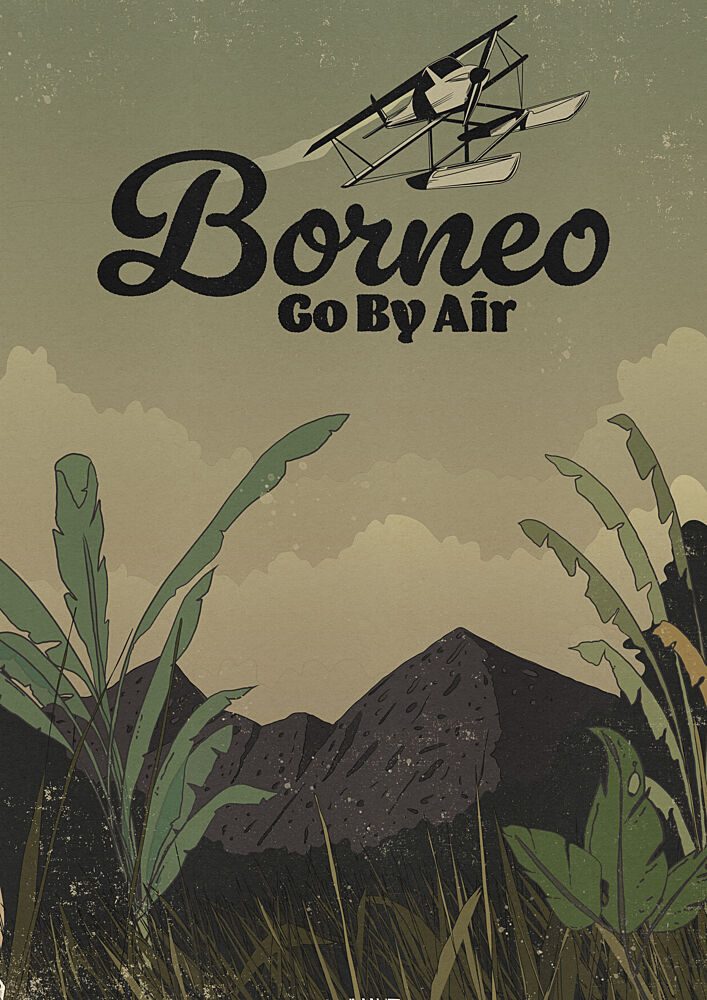 Borneo Seaplane Adventure art print by Nicholas for $57.95 CAD