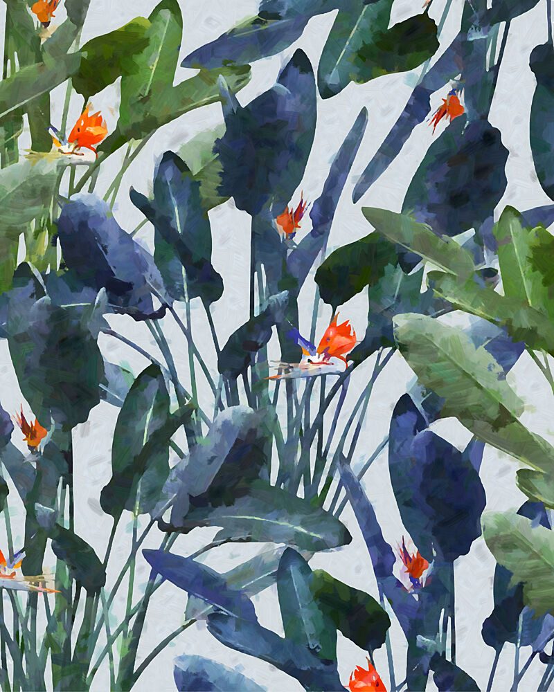 Tropical Paradise Blooms art print by Uma Gokhale for $57.95 CAD