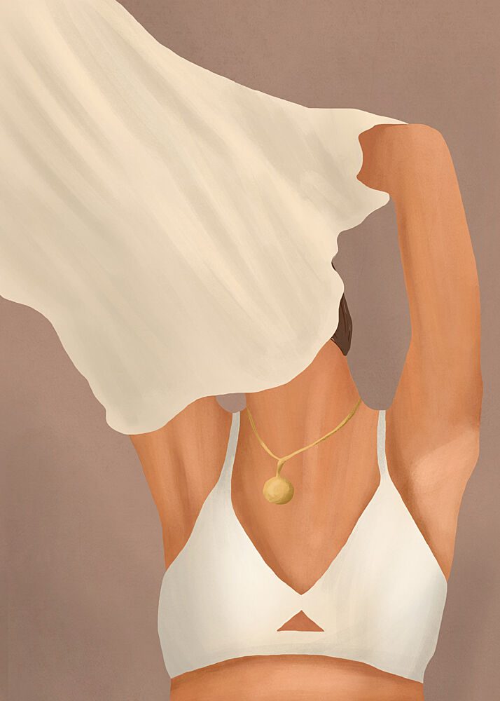 Serene Feminine Beauty art print by City Art for $57.95 CAD