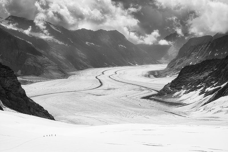 Majestic Glacier Valley art print by Oskar Baglietto for $57.95 CAD