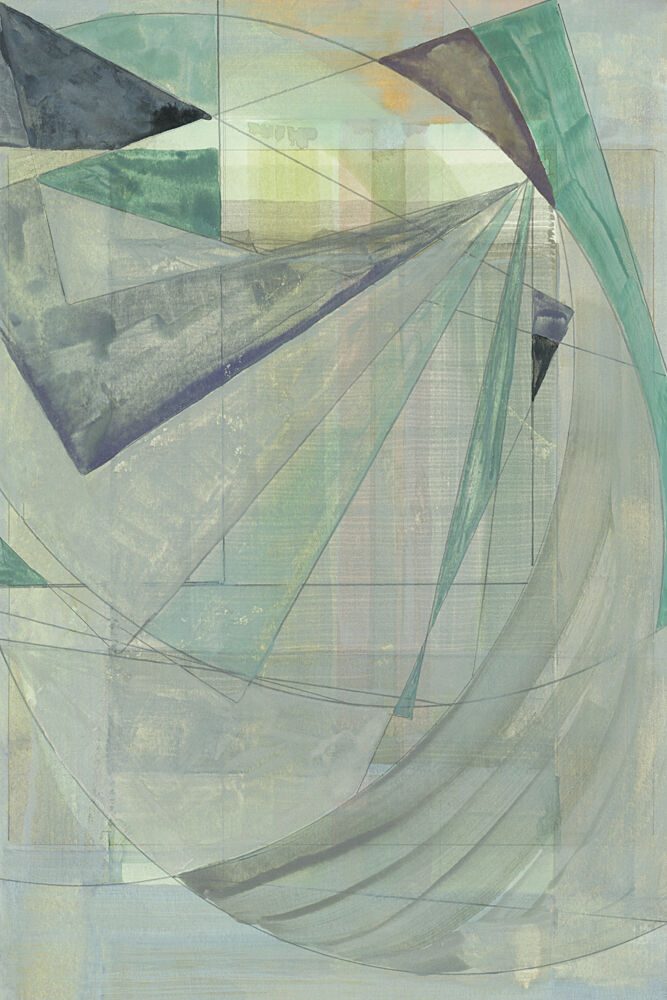 Geometric Flow art print by Cartissi for $57.95 CAD