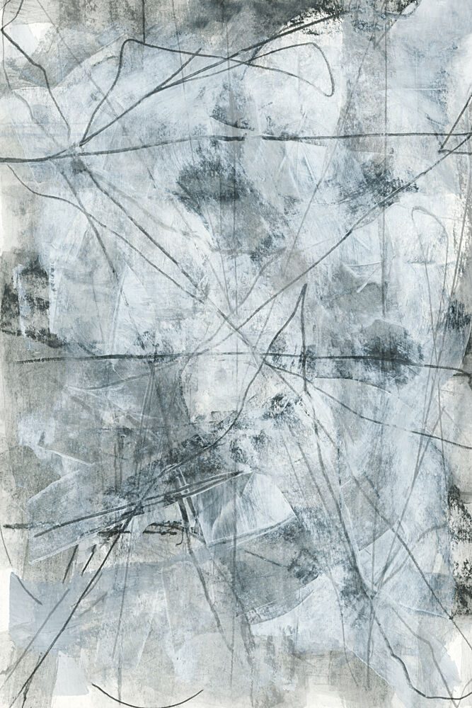 Dynamic Grey Lines art print by Cartissi for $57.95 CAD