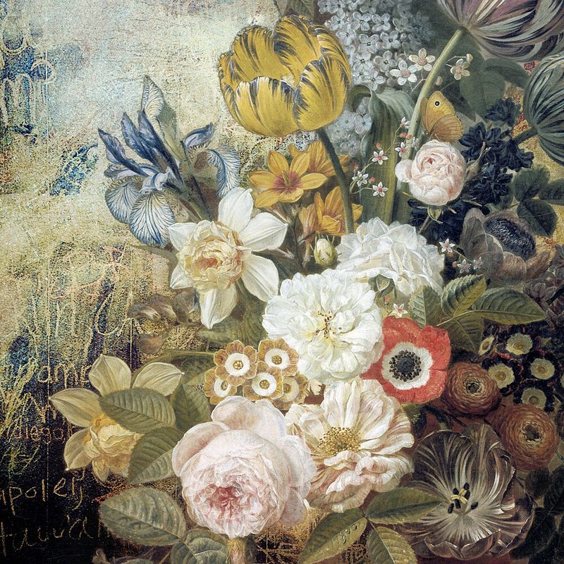 Colorful Spring Bouquet art print by Marja van den Hurk for $57.95 CAD