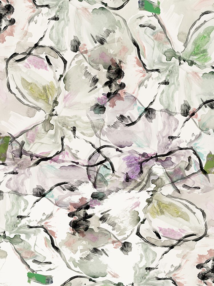 Soft Watercolor Blooms art print by Cartissi for $57.95 CAD