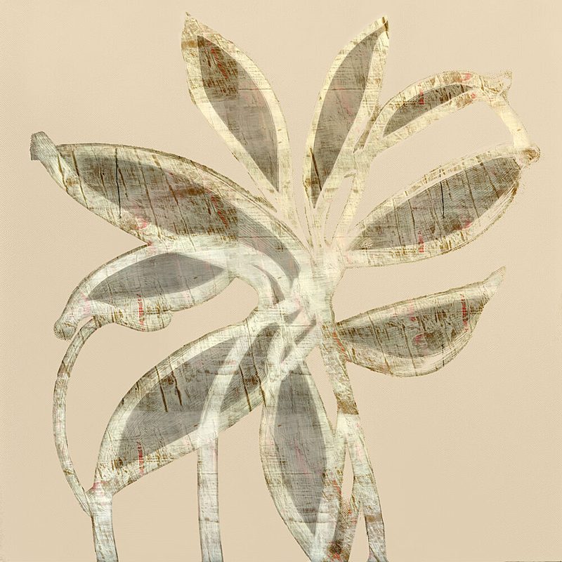 Abstract Textured Leaves art print by Cartissi for $57.95 CAD