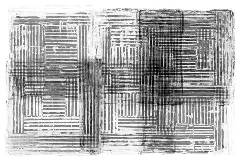 Abstract Linear Grid art print by Cartissi for $57.95 CAD
