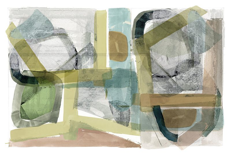 Earthy Abstract Geometry art print by Cartissi for $57.95 CAD