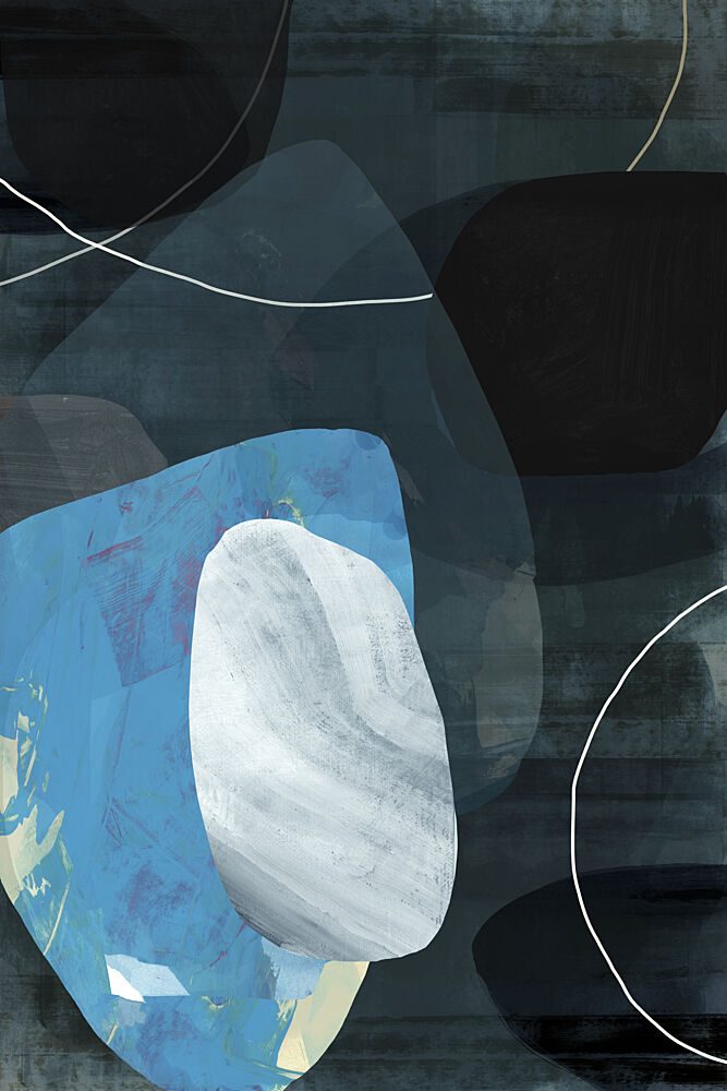 Calm Organic Shapes art print by Cartissi for $57.95 CAD