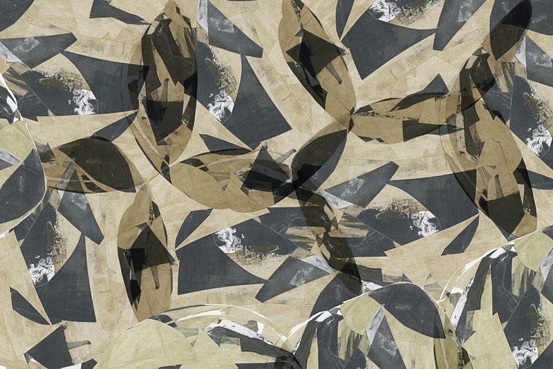 Layered Geometric Leaves art print by Cartissi for $57.95 CAD