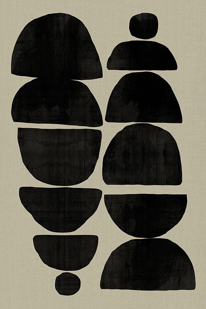 Balanced Modern Geometry art print by Cartissi for $57.95 CAD