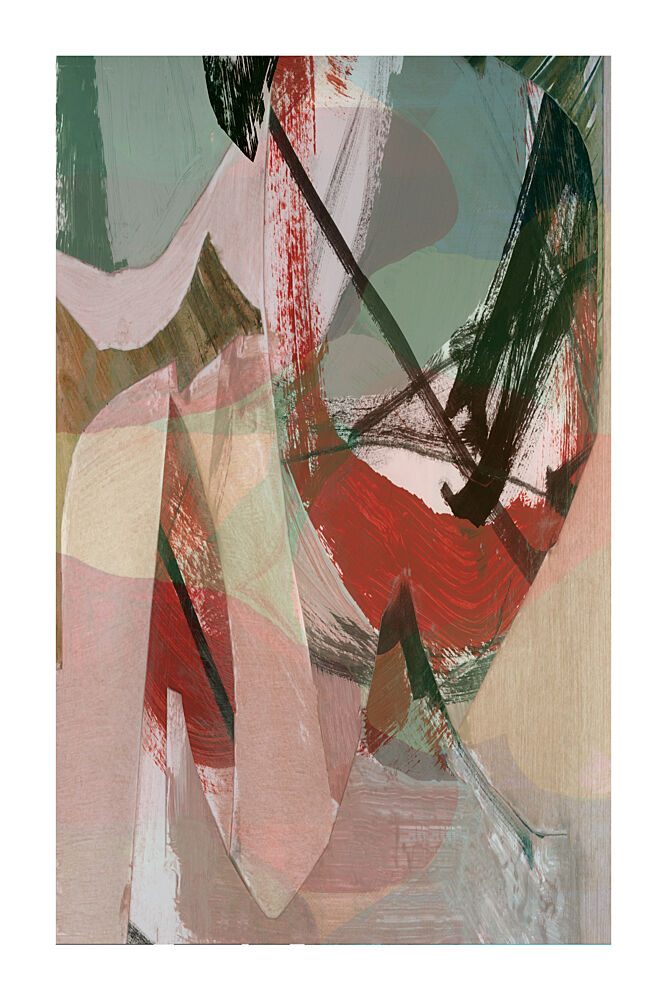 Abstract Brushstroke Harmony art print by Cartissi for $57.95 CAD