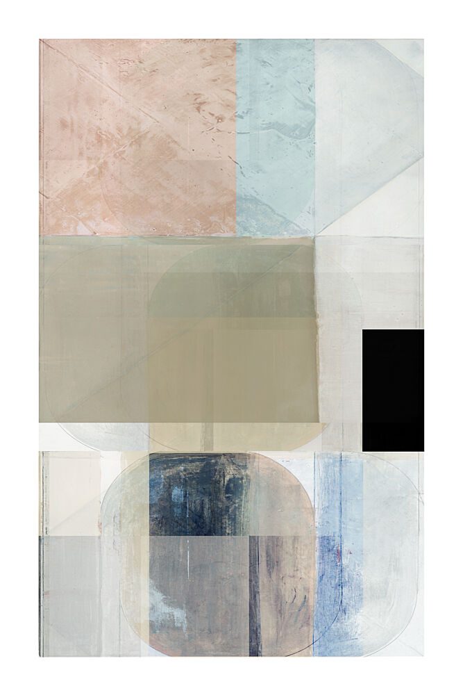 Calm Geometric Composition art print by Cartissi for $57.95 CAD