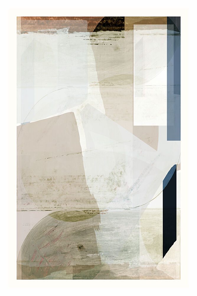 Abstract Earthy Shapes art print by Cartissi for $57.95 CAD