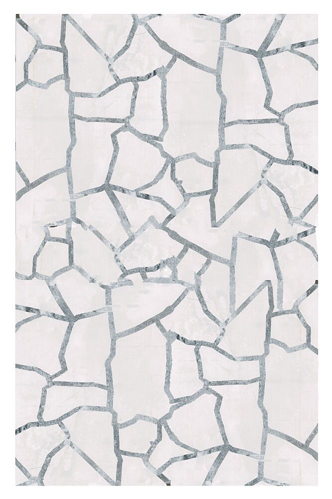 Abstract Silver Mosaic art print by Cartissi for $57.95 CAD