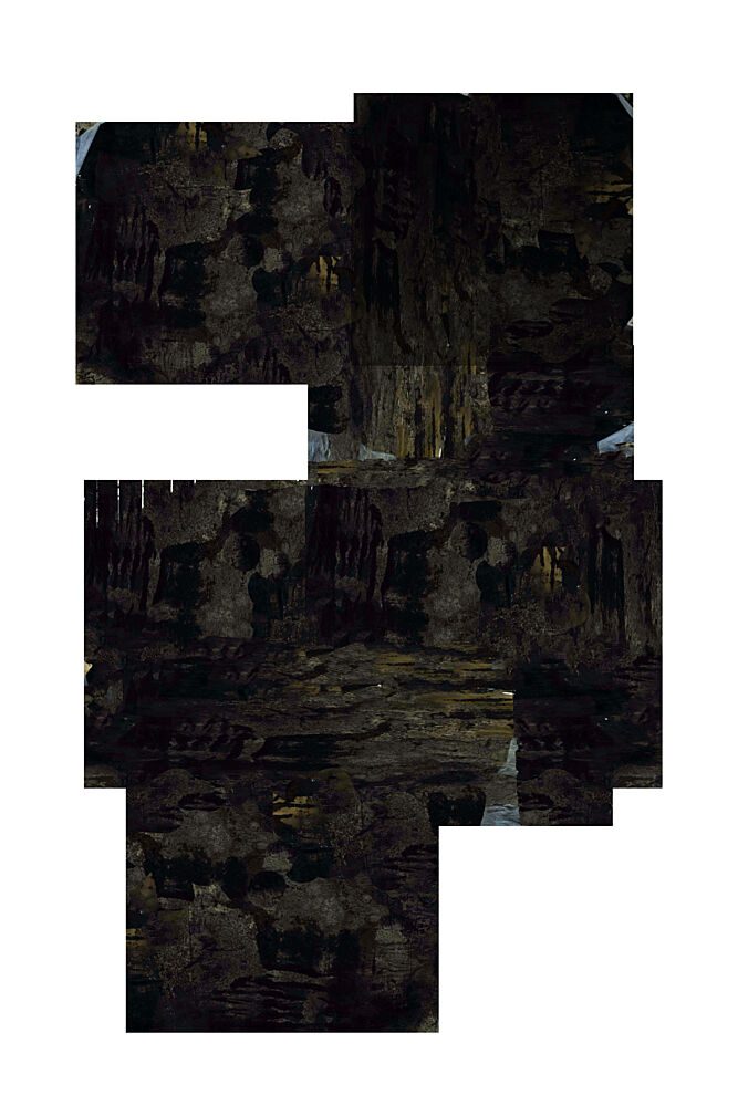 Mysterious Cave Depths art print by Cartissi for $57.95 CAD