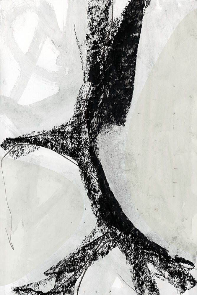 Bold Monochrome Abstract art print by Cartissi for $57.95 CAD