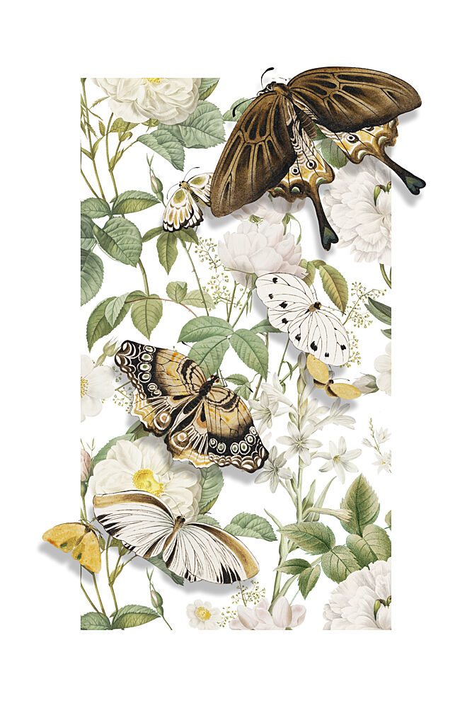 The Spring Butterflies art print by Marja van den Hurk for $57.95 CAD