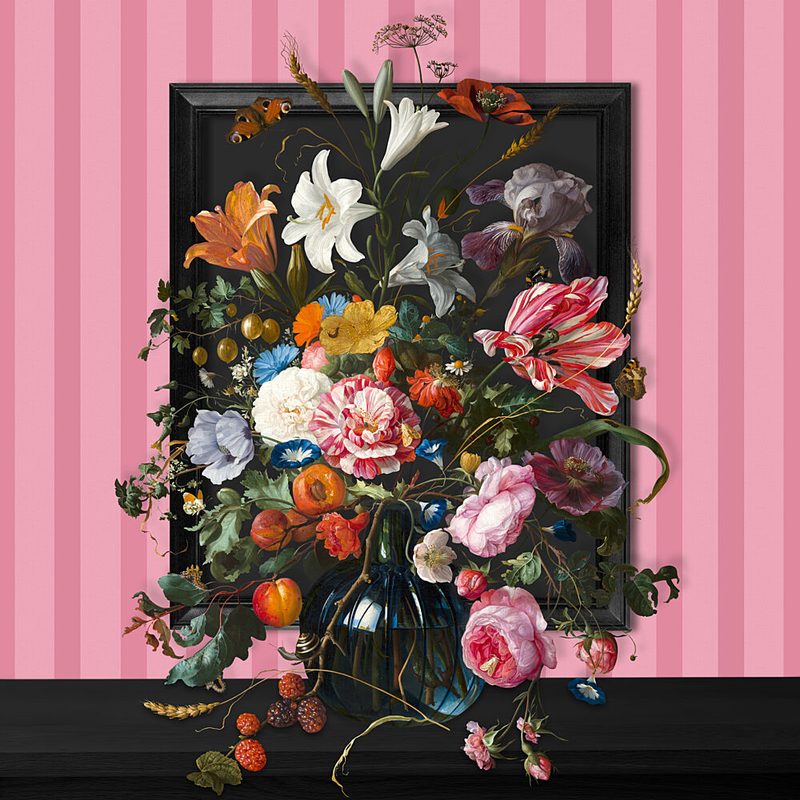 Baroque Floral Still Life art print by Marja van den Hurk for $57.95 CAD