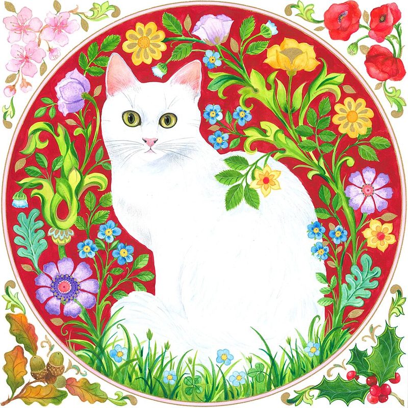 A Cat for All Seasons art print by Isabelle Brent for $57.95 CAD