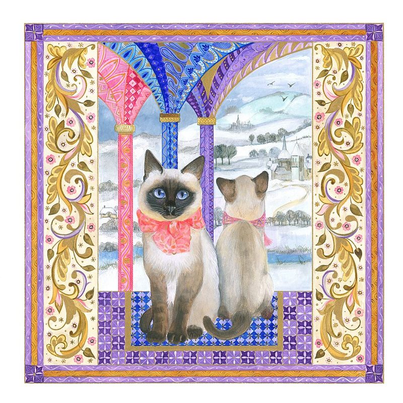Januarius Cats art print by Isabelle Brent for $57.95 CAD