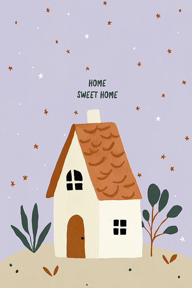 Homesweethomehouse art print by Treechild for $57.95 CAD