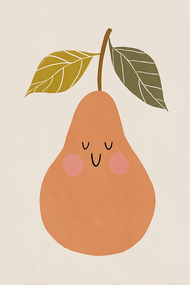 Happypearno02 art print by Treechild for $57.95 CAD