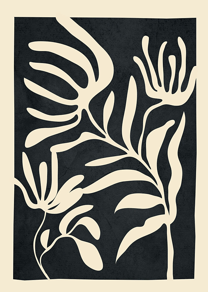 Abstract Botanical Forms art print by Flow Line for $57.95 CAD