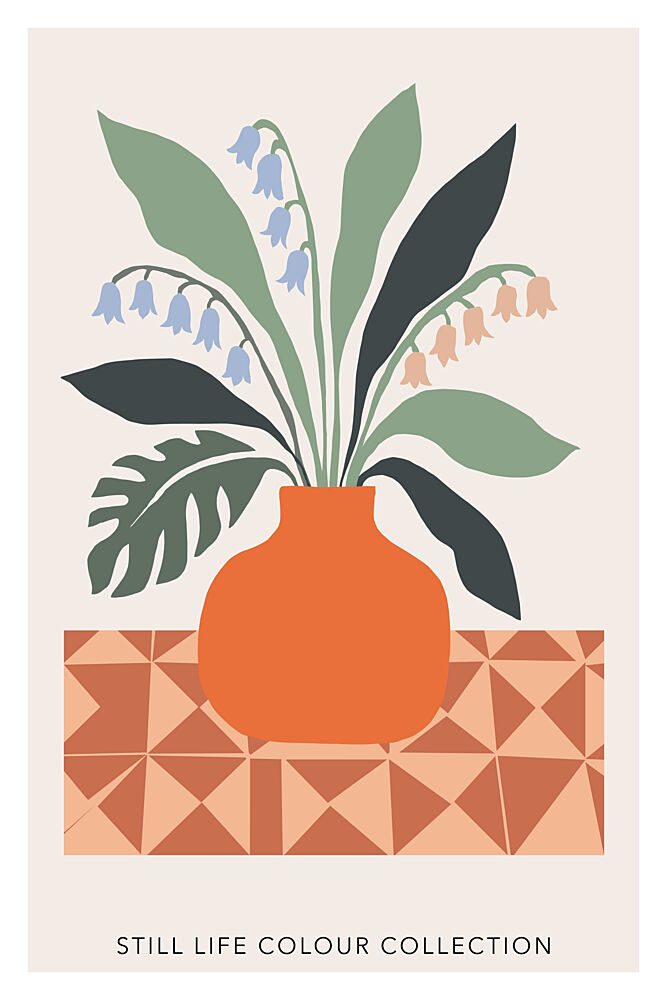 Modern Floral Still Life art print by Casa Cartissi for $57.95 CAD