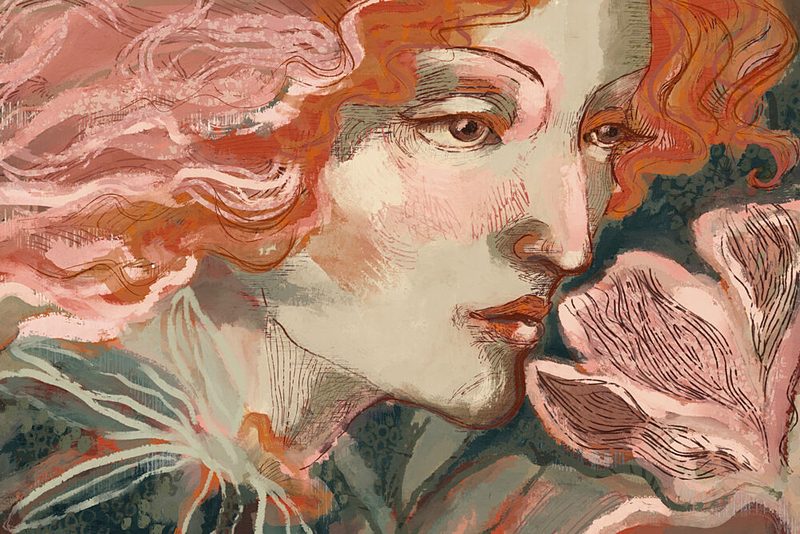 Floral Reverie No 02 art print by Treechild for $57.95 CAD