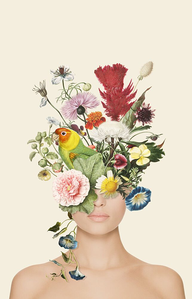 Surreal Floral Beauty art print by Marja van den Hurk for $57.95 CAD